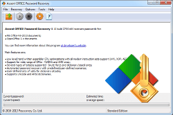 OpenOffice Password Recovery Screenshot