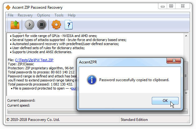 brute force password cracker algorithm